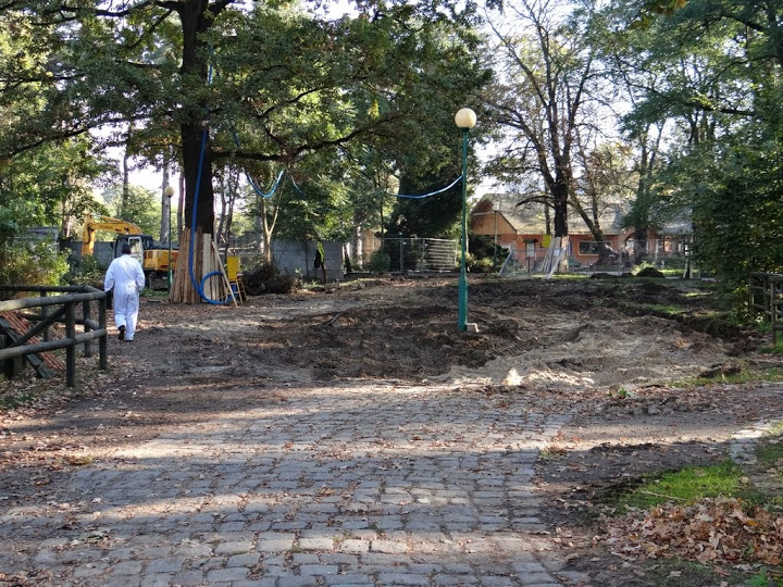 Beginning the works associated with the Odrarium structure