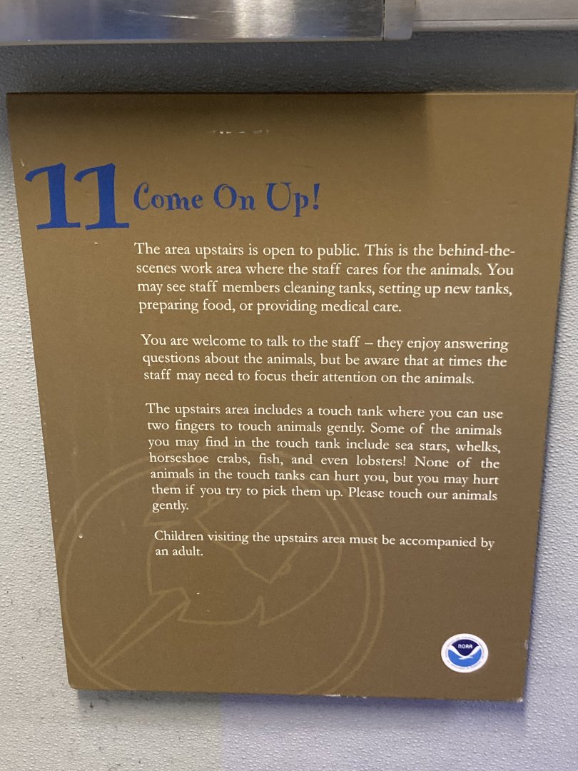 Behind the Scenes Entry Signage