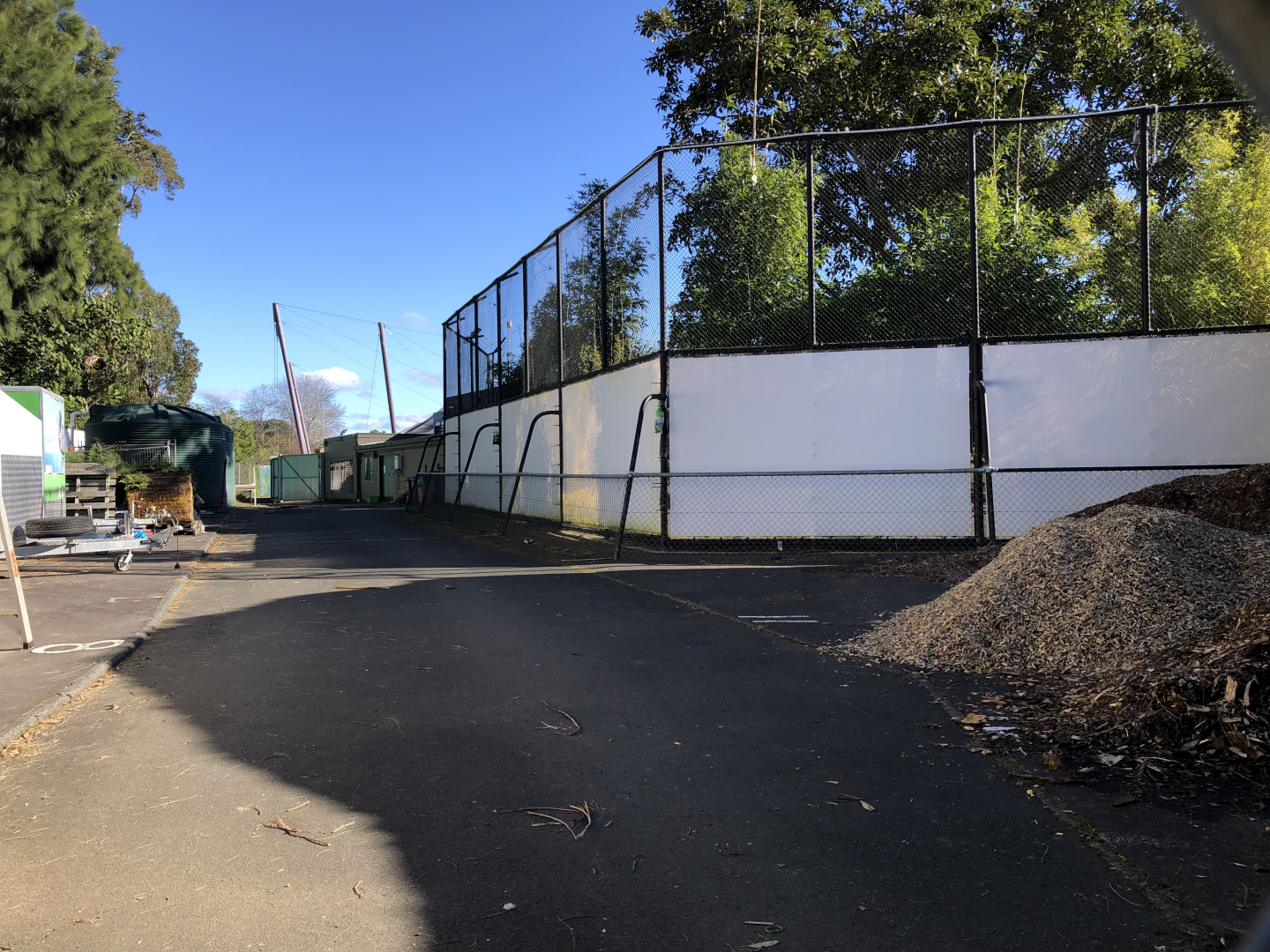 Behind the scenes, Old pathway