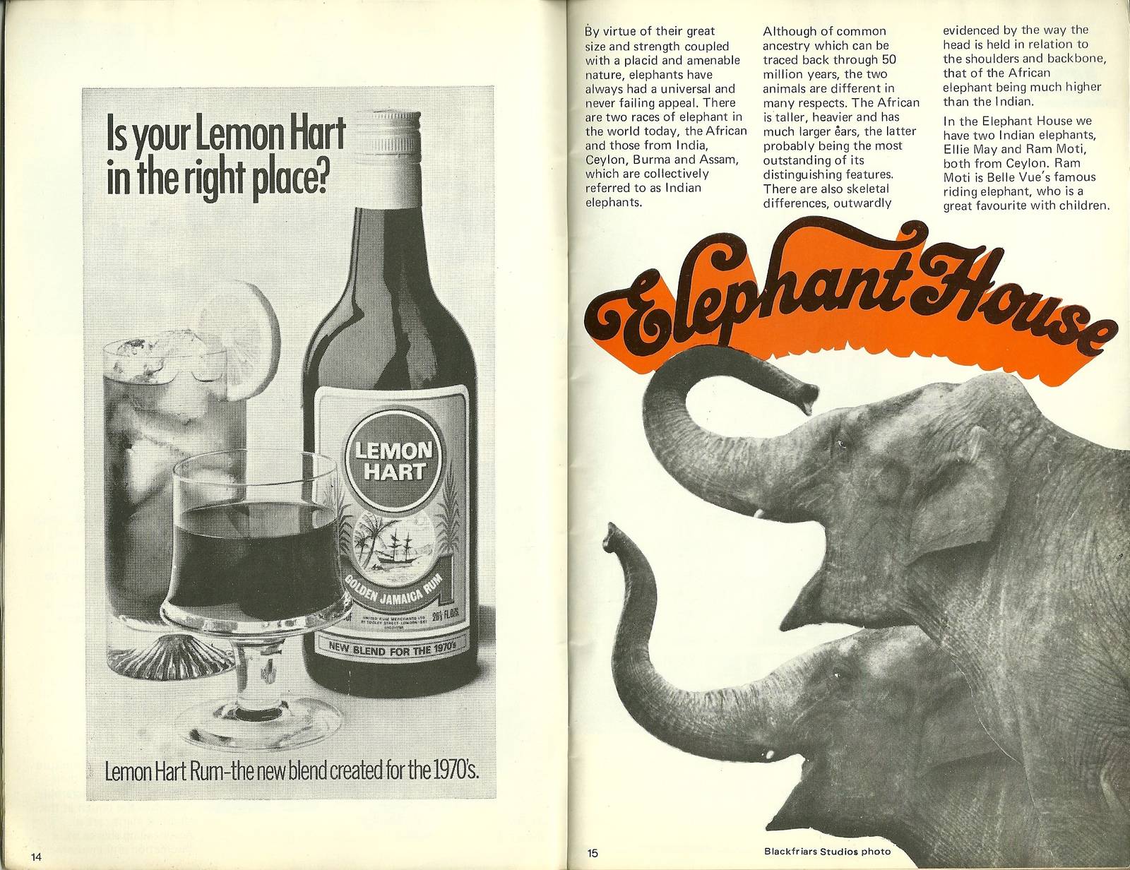 Belle Vue, Manchester. Pages from 1971 guidebook