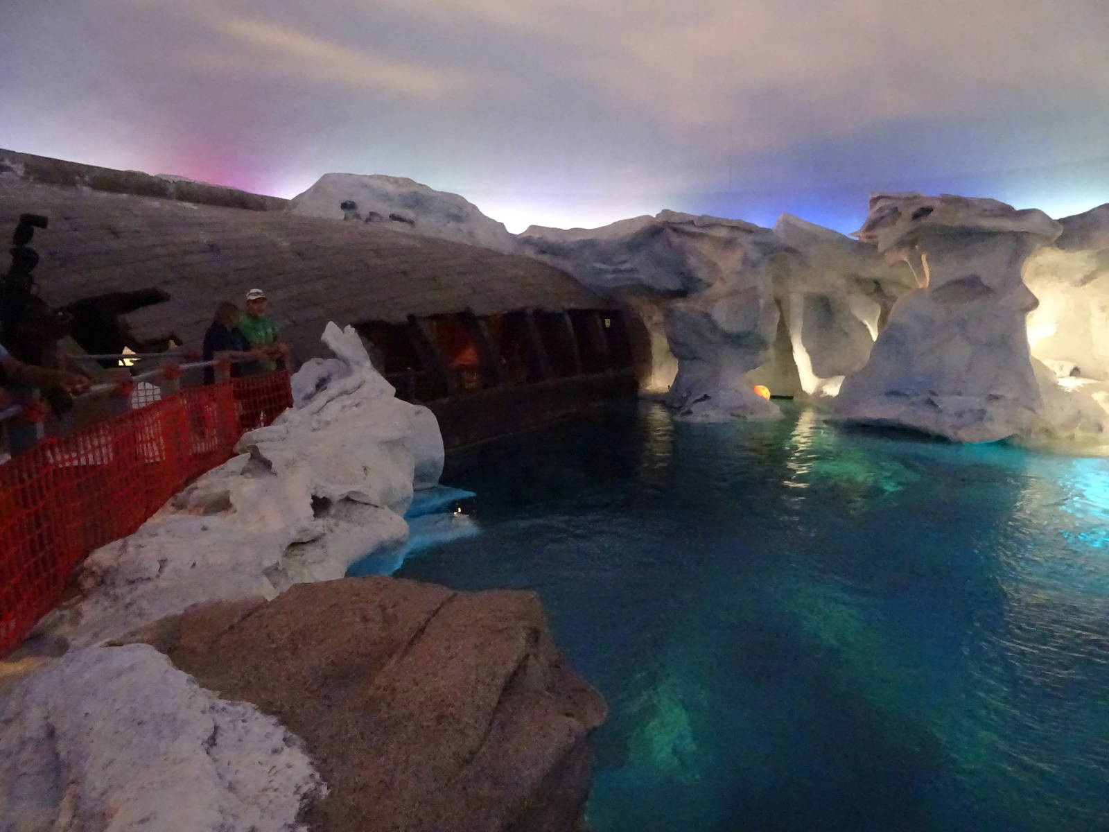 Beluga Whale Exhibit at SeaWorld Orlando