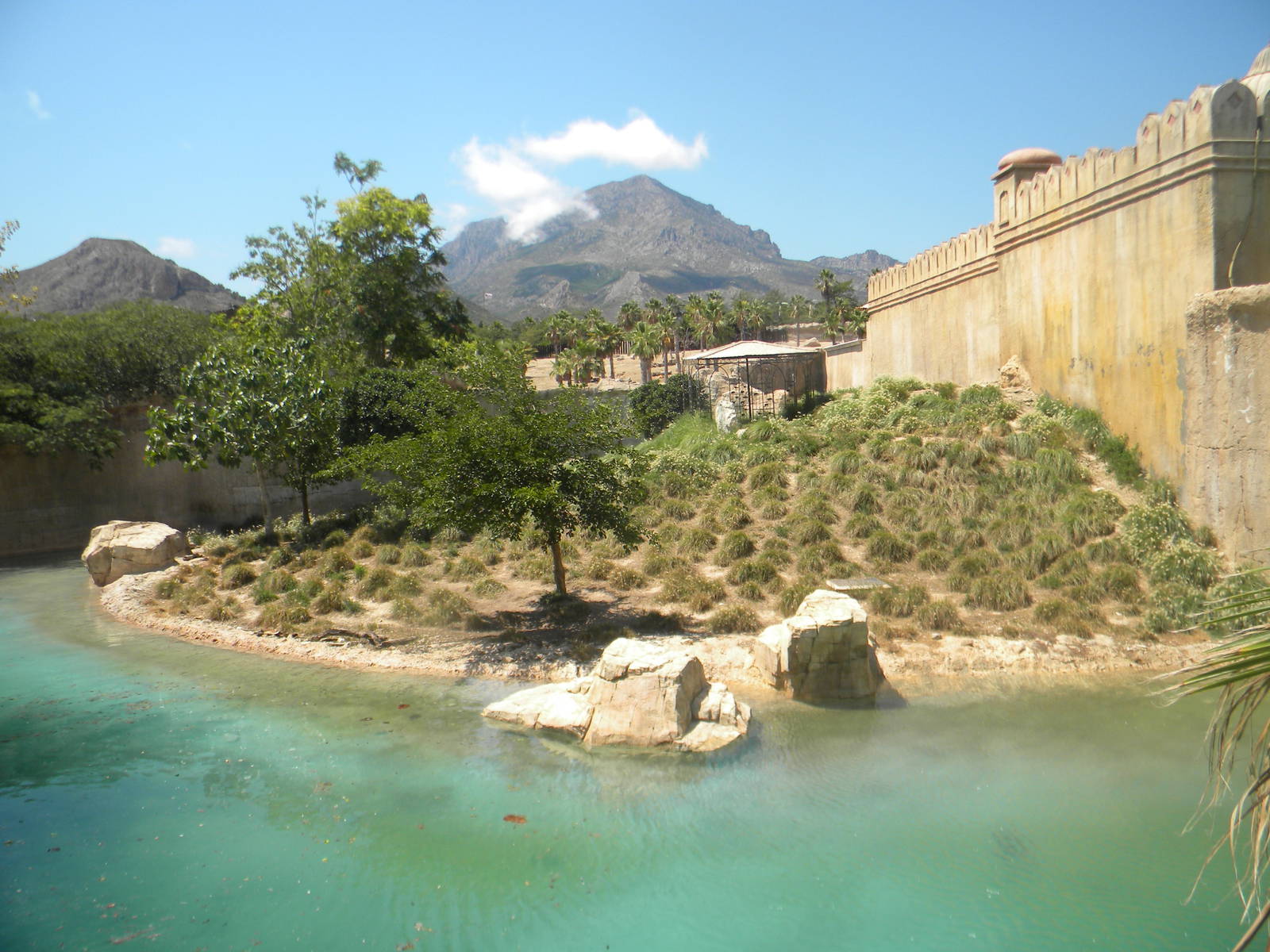 Bengal Tiger enclosure at Terra Natura 29/07/11