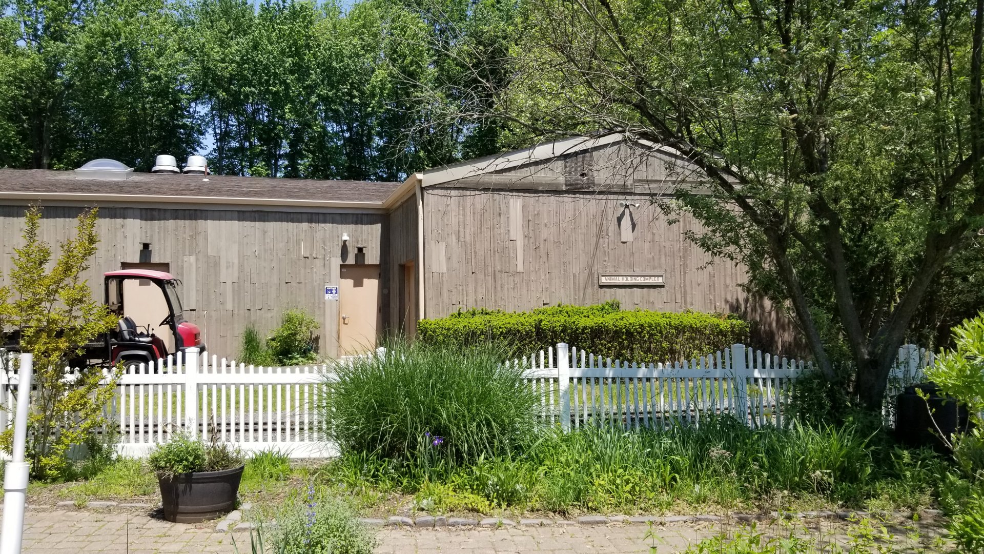 Bergen County Zoo - Animal holding complex