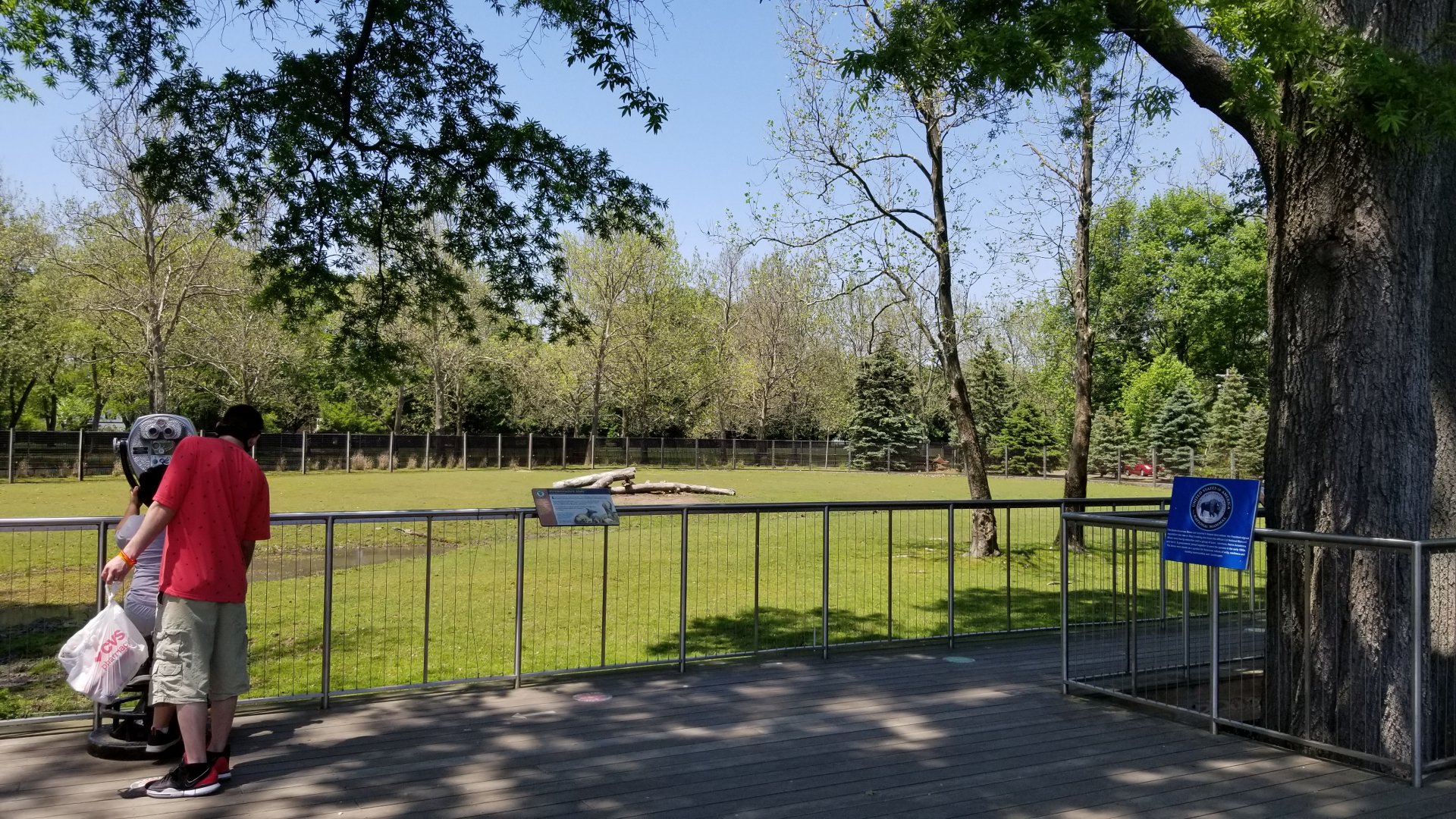 Bergen County Zoo - Bison and elk