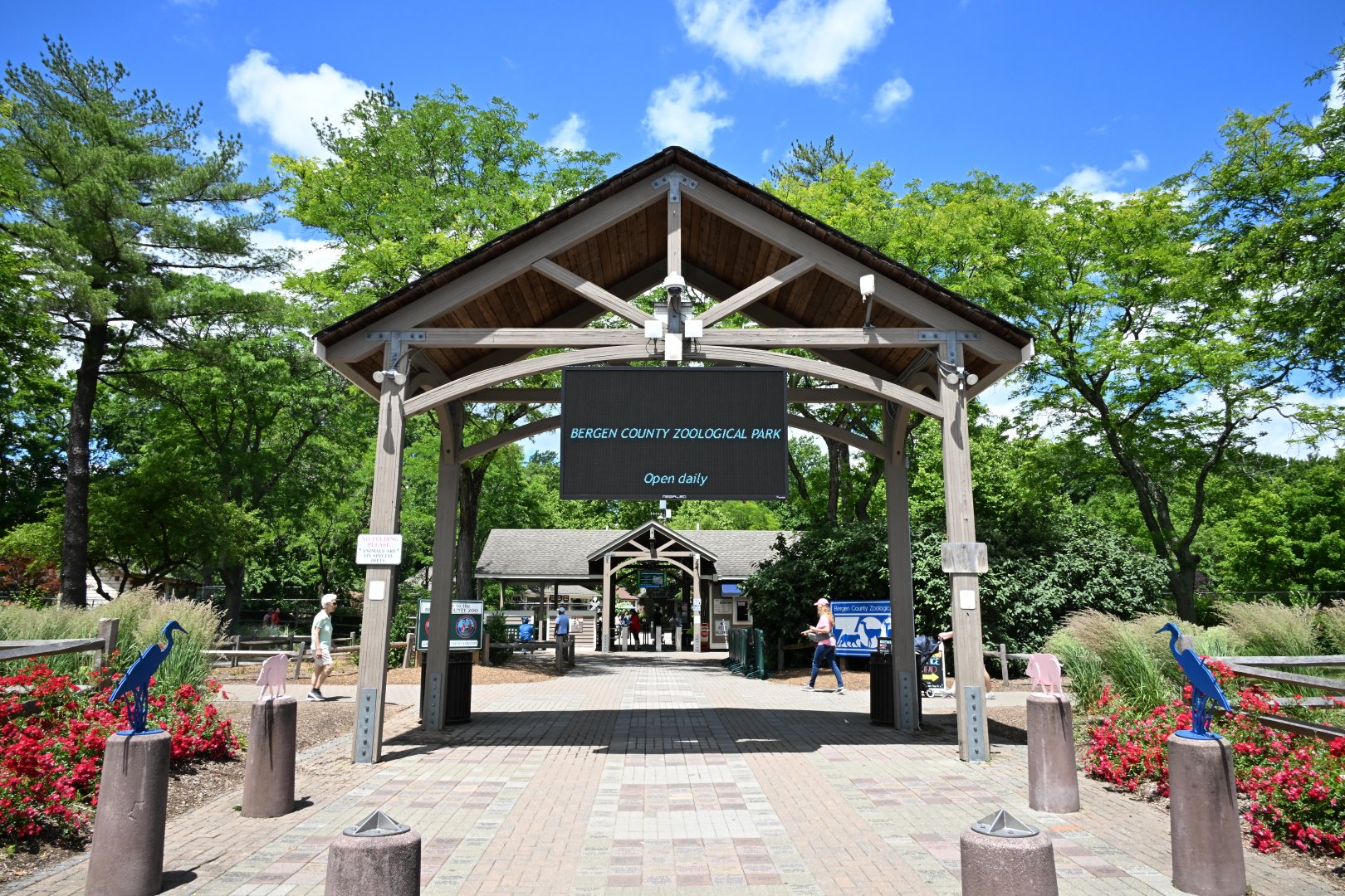 Bergen County Zoo - Main Entrance