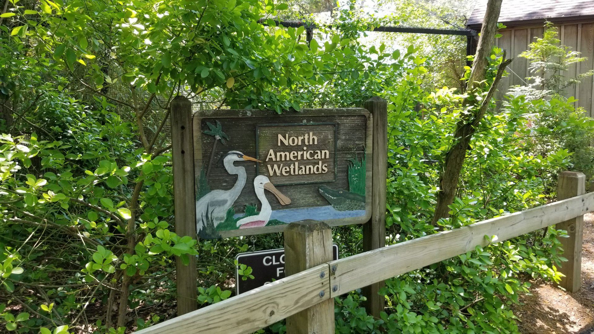 Bergen County Zoo - Wetland aviary (closed)