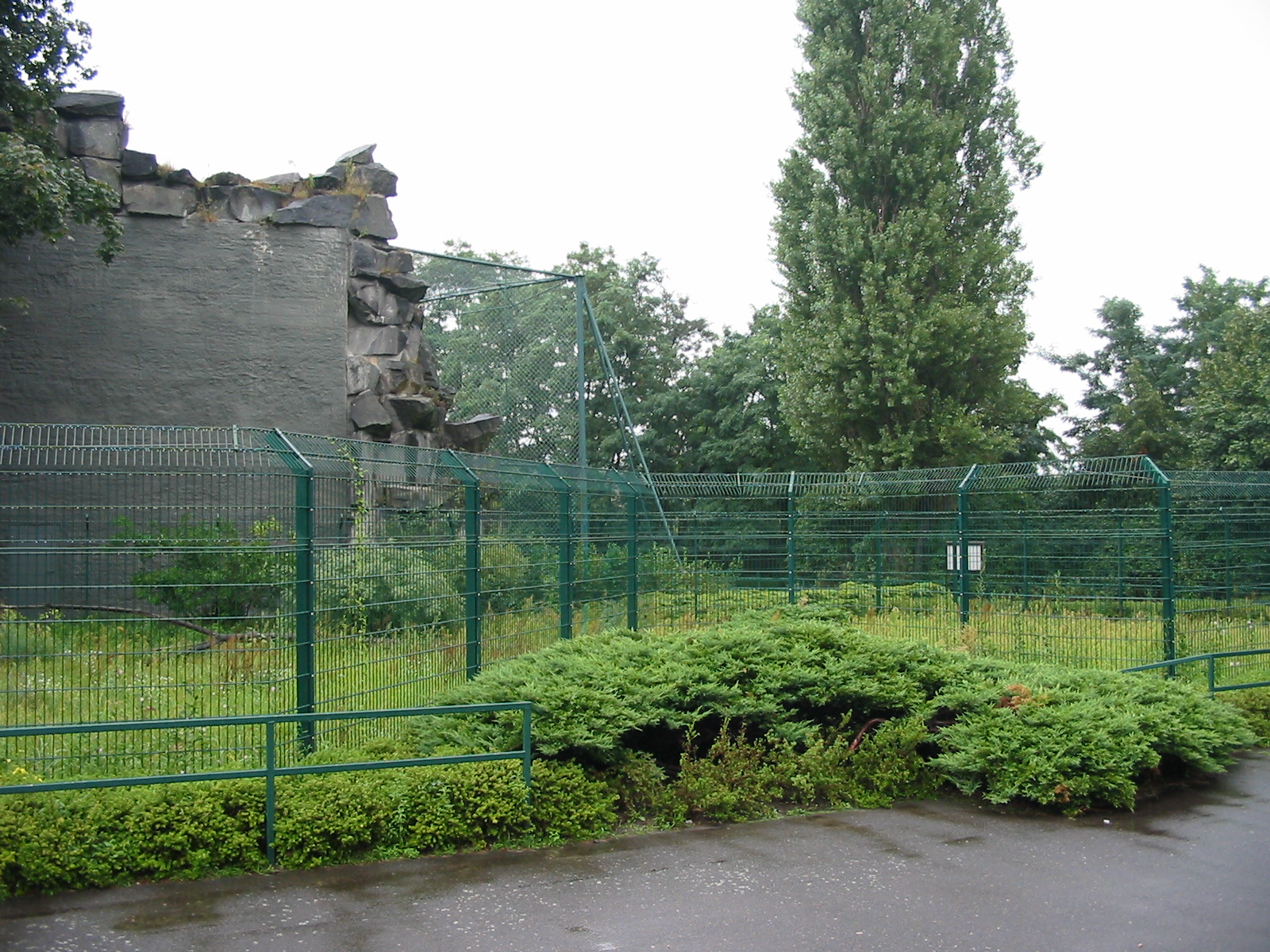 Berlin Tierpark 2004 - Cheetah enclosure