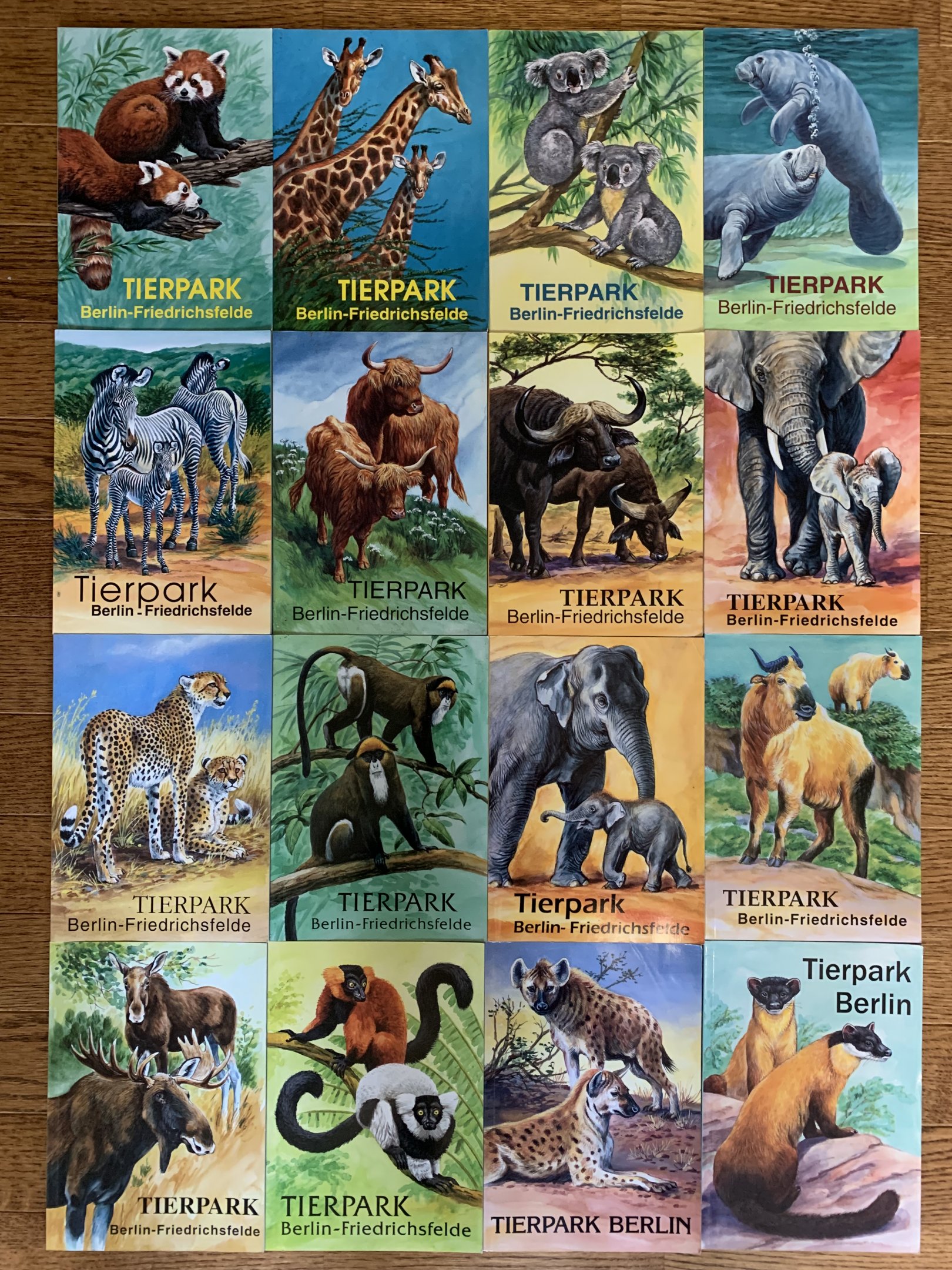 Berlin Tierpark guidebooks