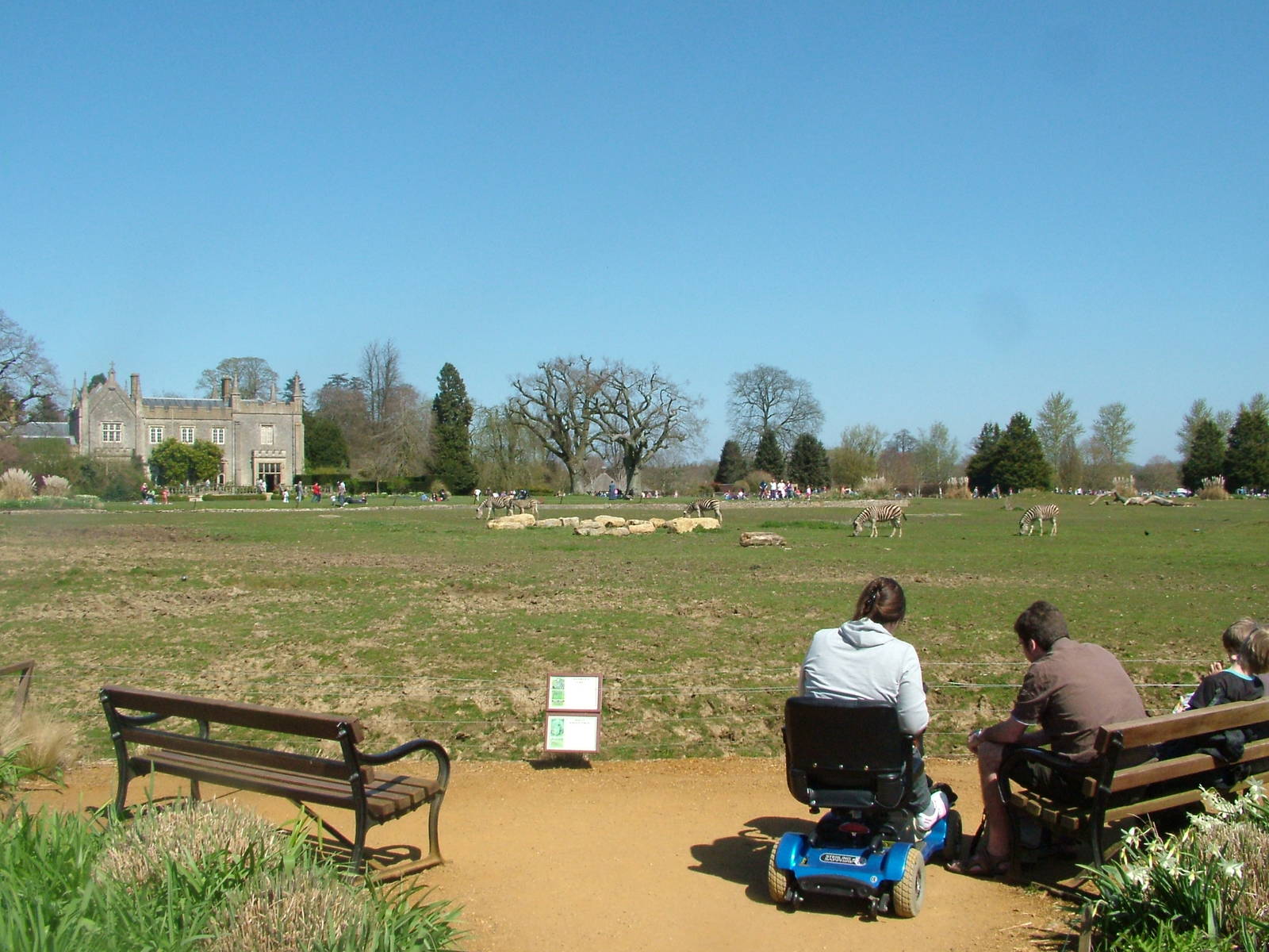 Best seat in the house at Cotswold WP 17/04/10