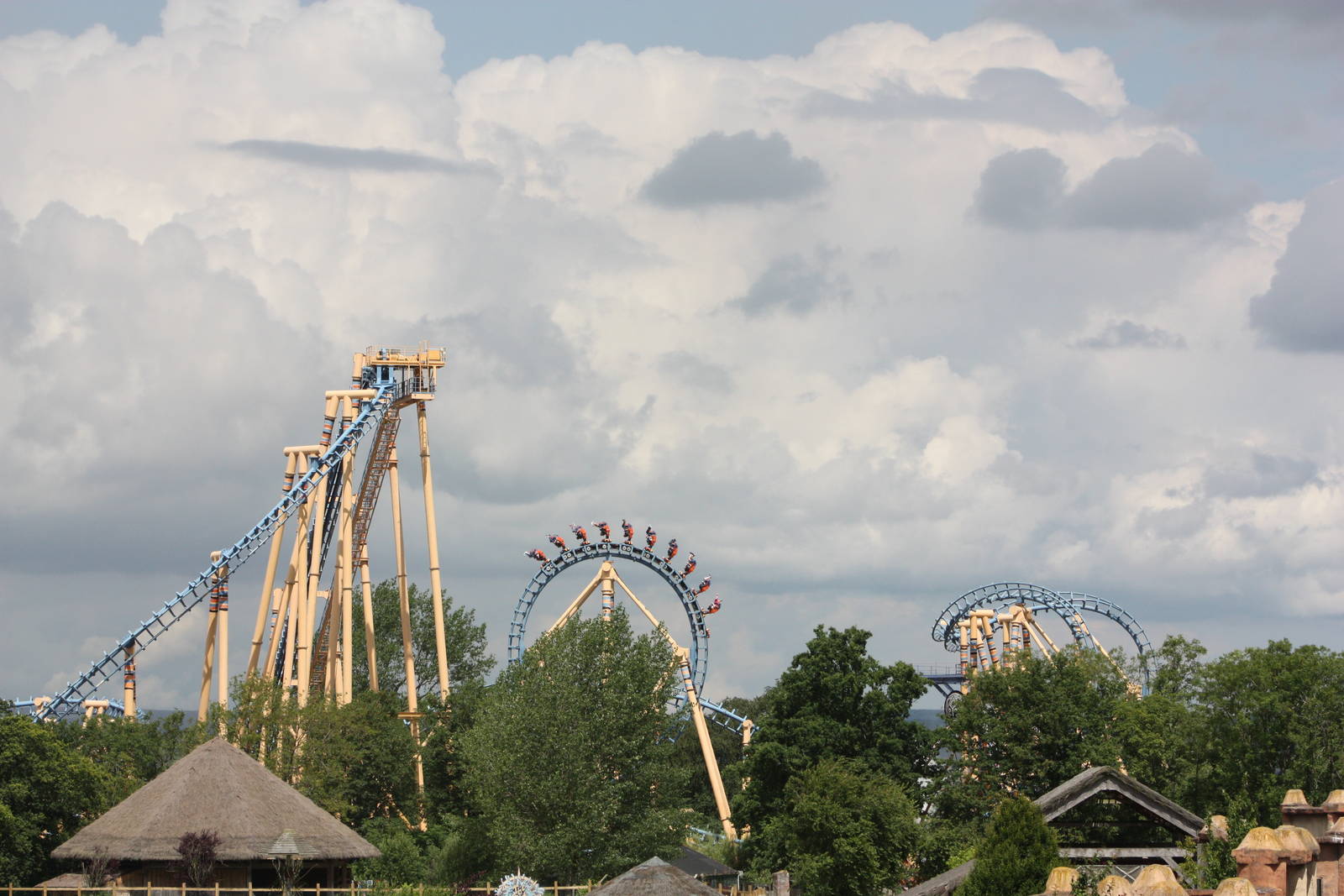 Beyond the zoo, from viewing area by tigers, 7th July 2014