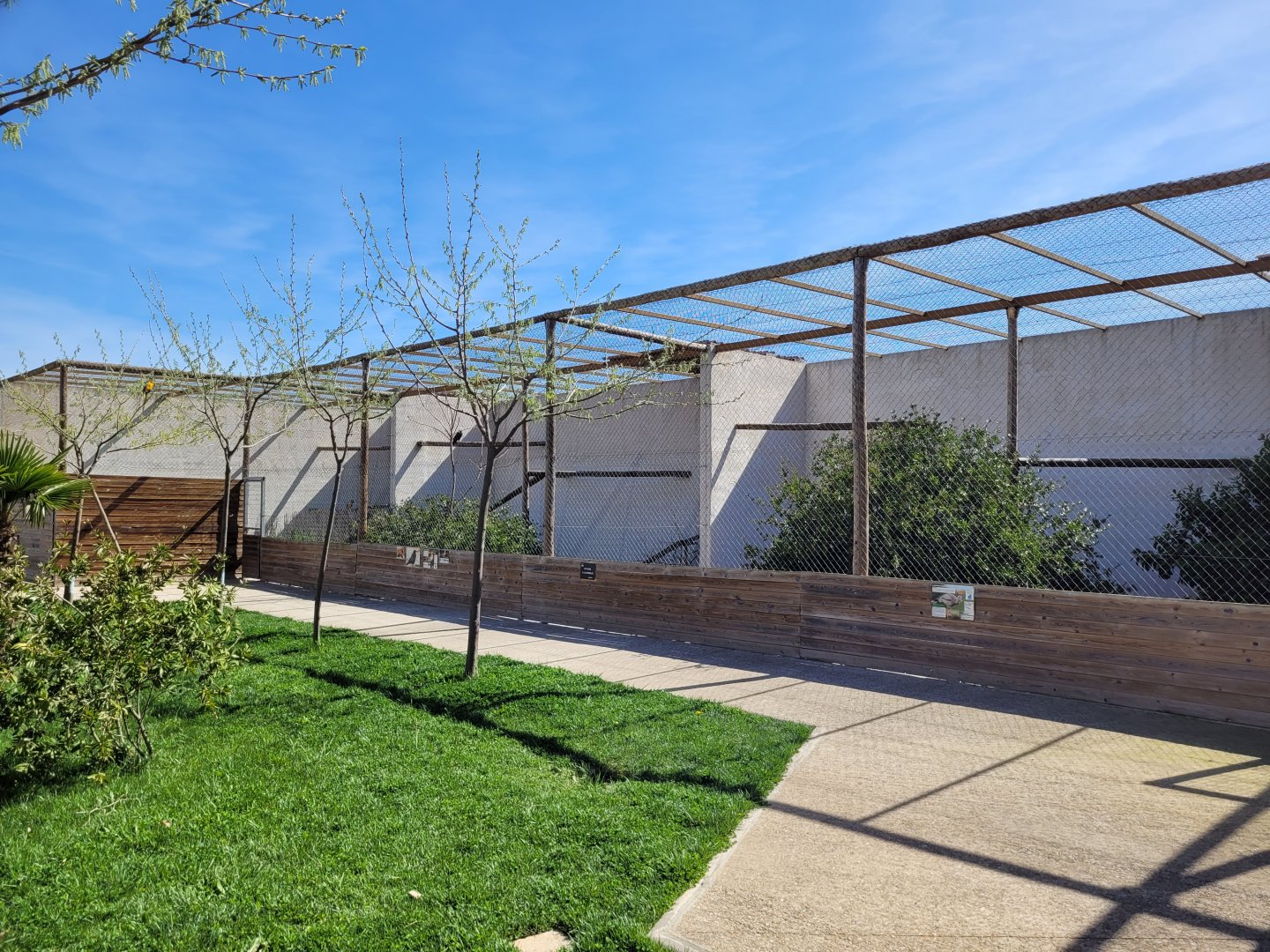 Big aviaries view -Tierra Rapaz (2024)