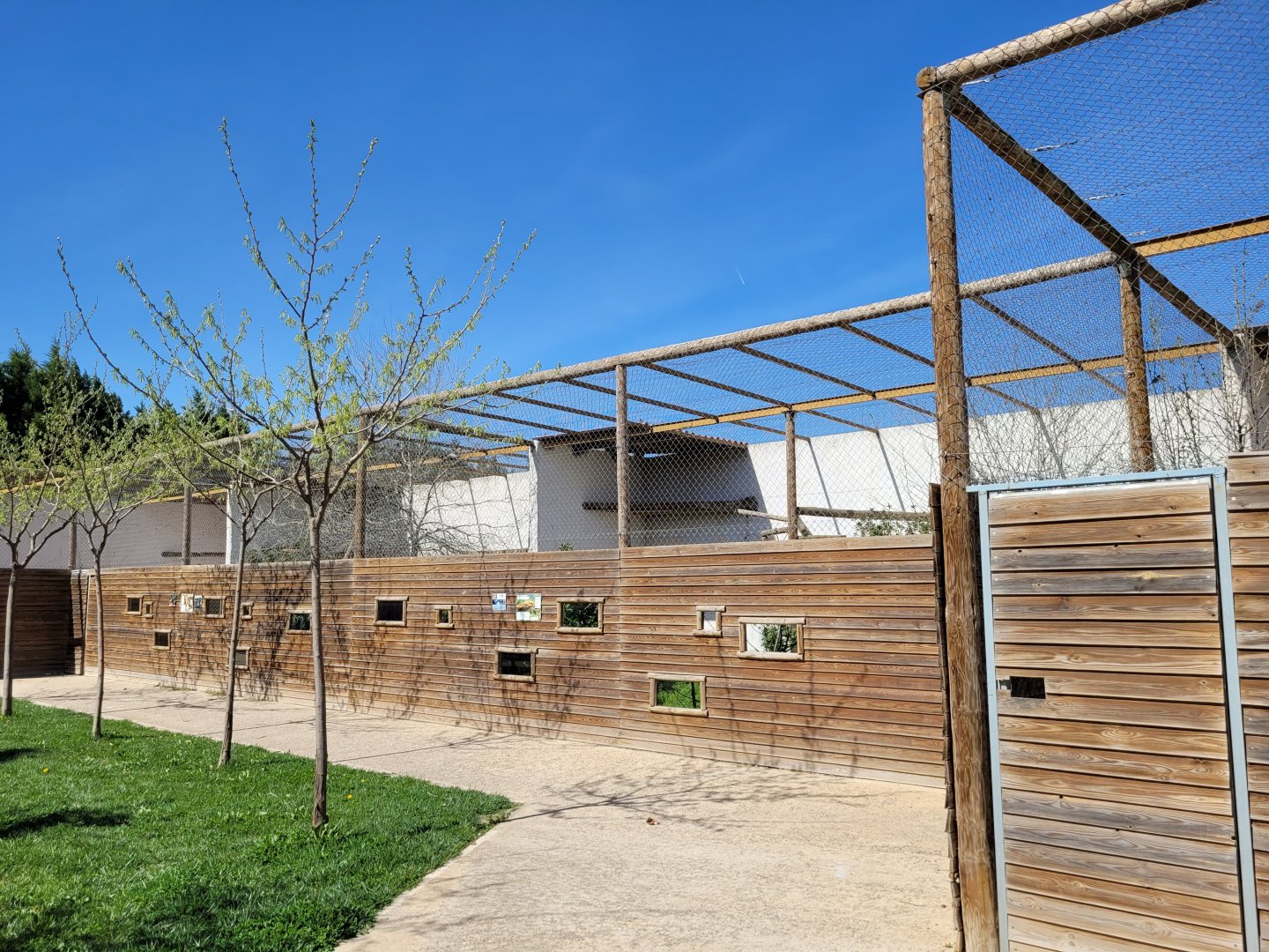 Big aviaries view -Tierra Rapaz (2024)