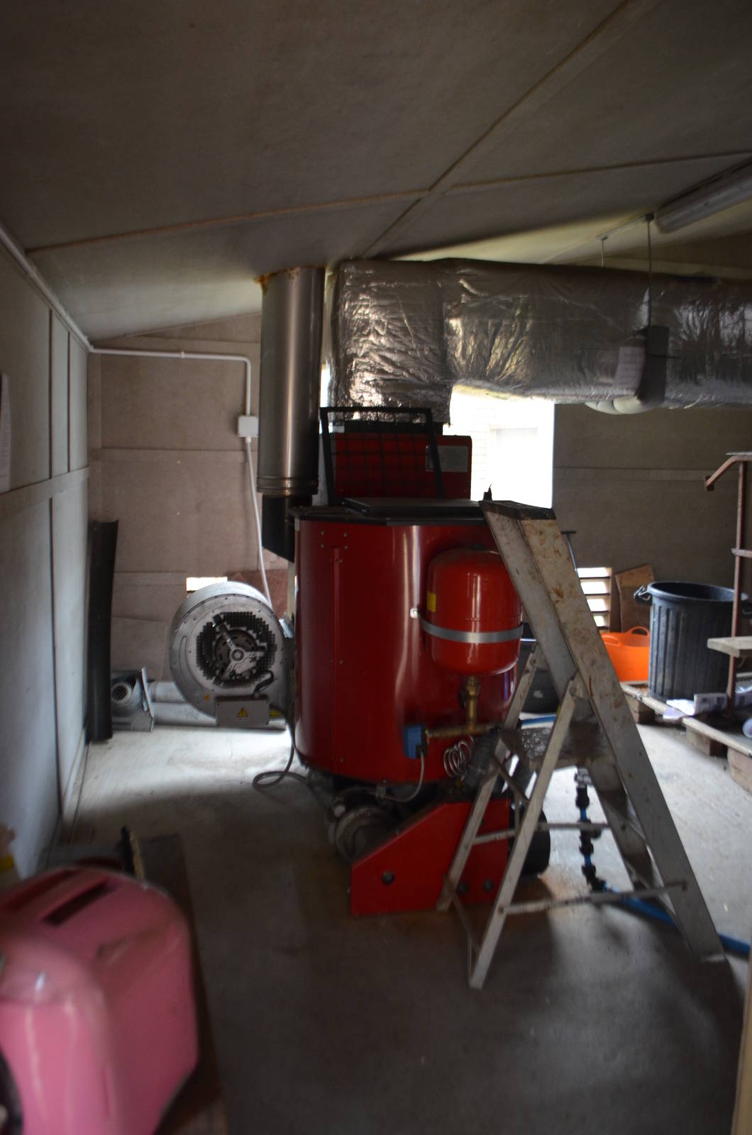 Big Bertha the biomass burner