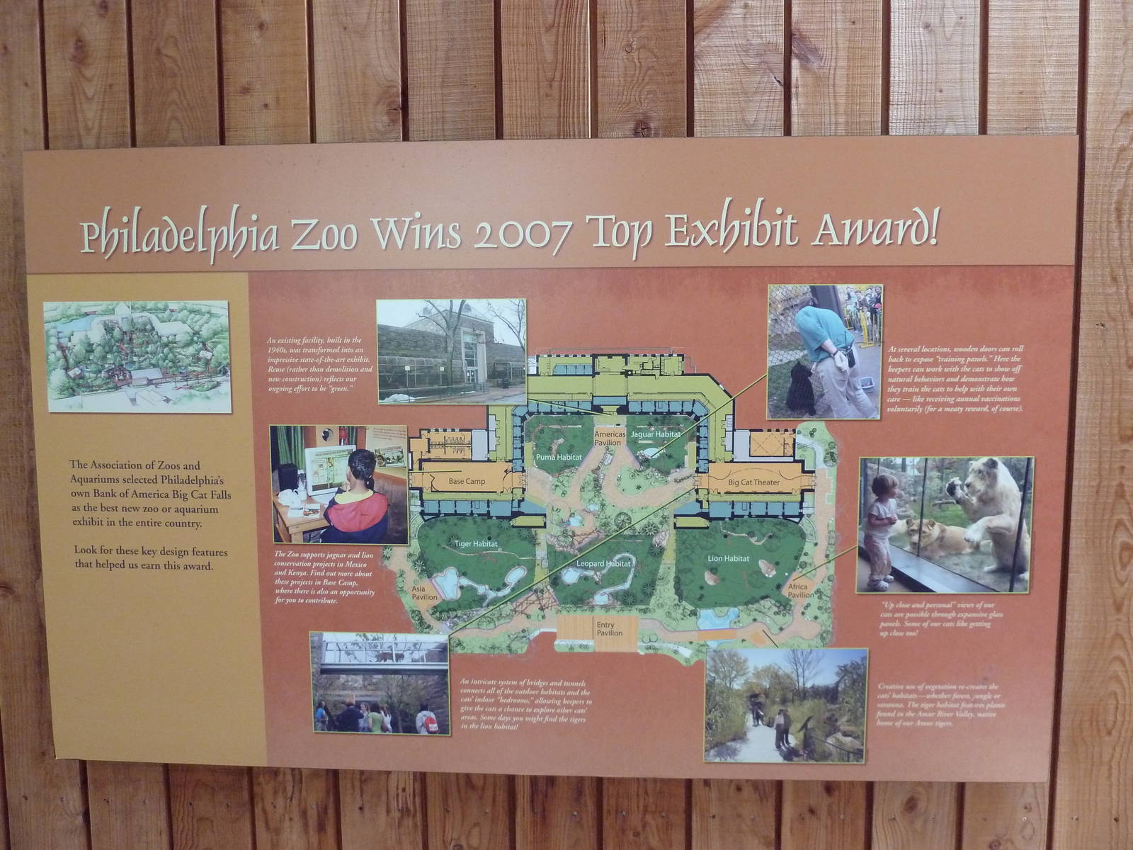 Big Cat Falls - Signage