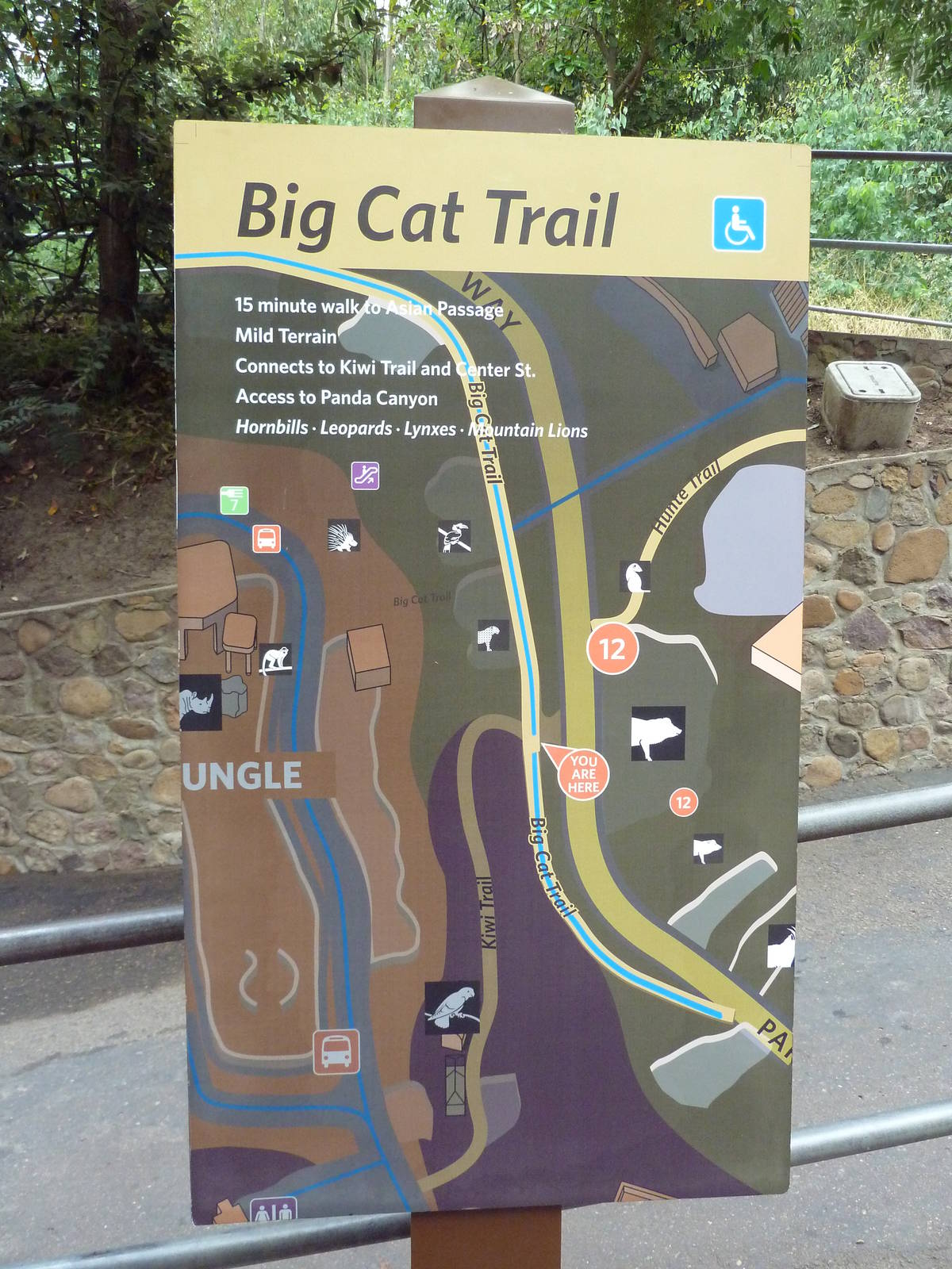 Big Cat Trail Map