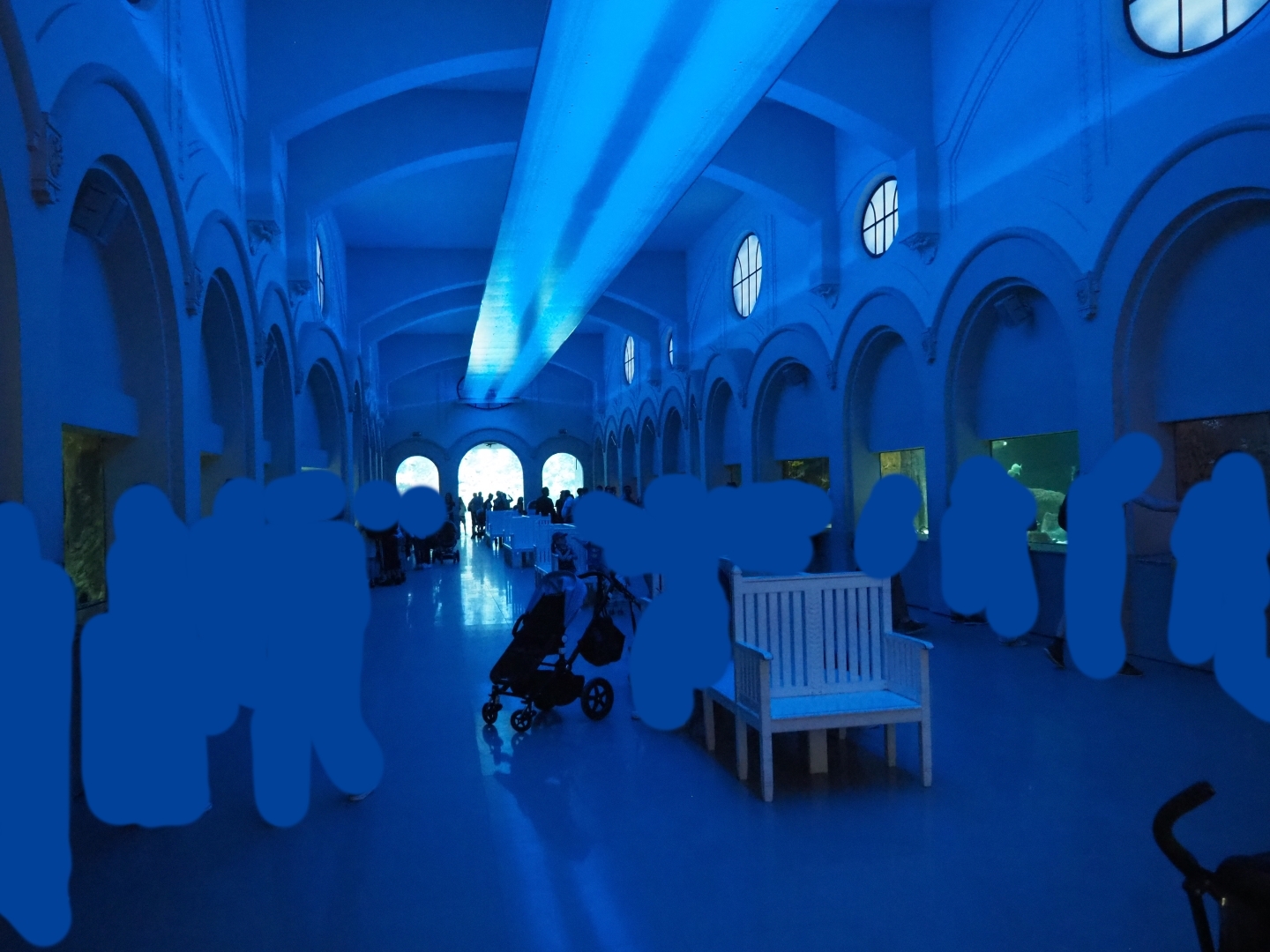 Big hall of the aquarium, 2019-04-20