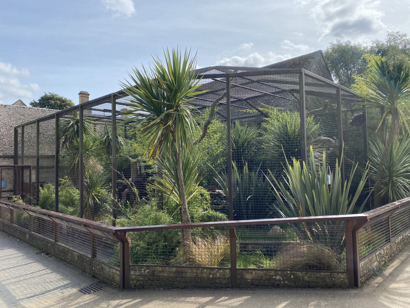 Binturong enclosure 120920