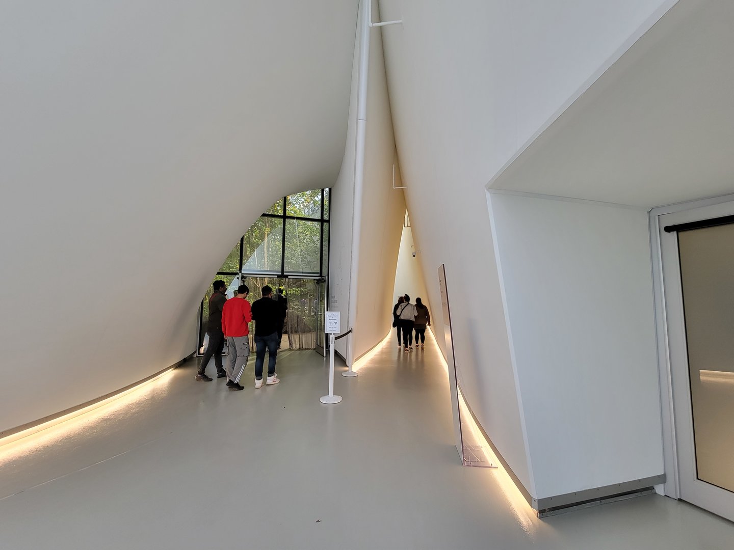 Biodôme Montréal - Entrance to Laurentian Maple Forest / Exit