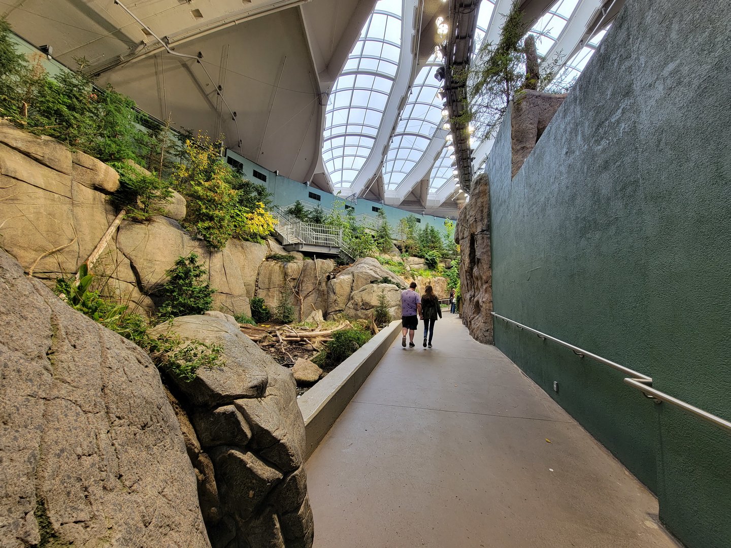 Biodôme Montréal - Gulf of St. Lawrence - Entrance to above water area
