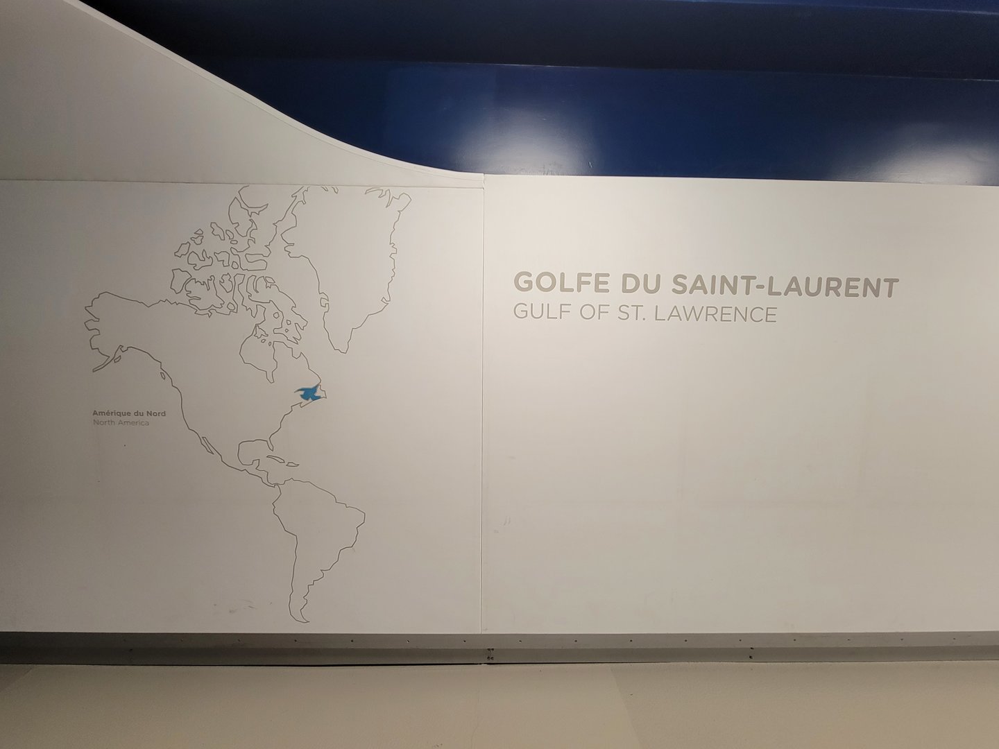 Biodôme Montréal - Gulf of St. Lawrence - Entrance