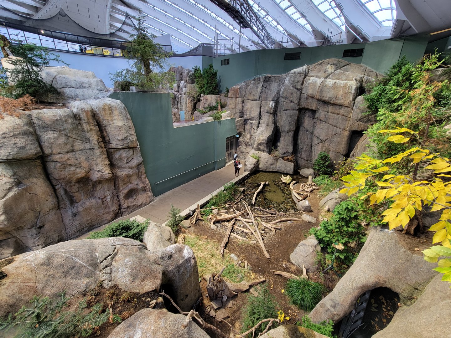 Biodôme Montréal - Gulf of St. Lawrence - From mid-floor landing