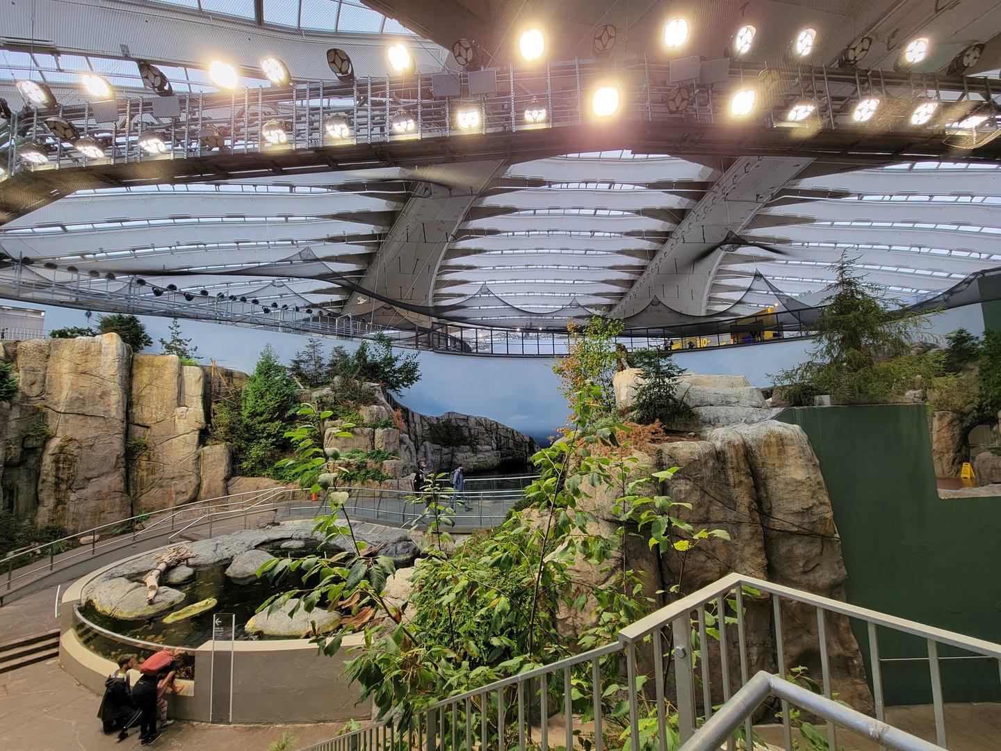 Biodôme Montréal - Gulf of St. Lawrence - From mid-level landing