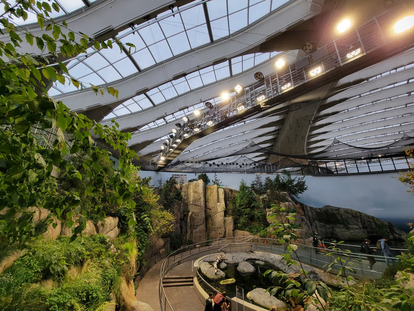 Biodôme Montréal - Gulf of St. Lawrence - From mid-level landing