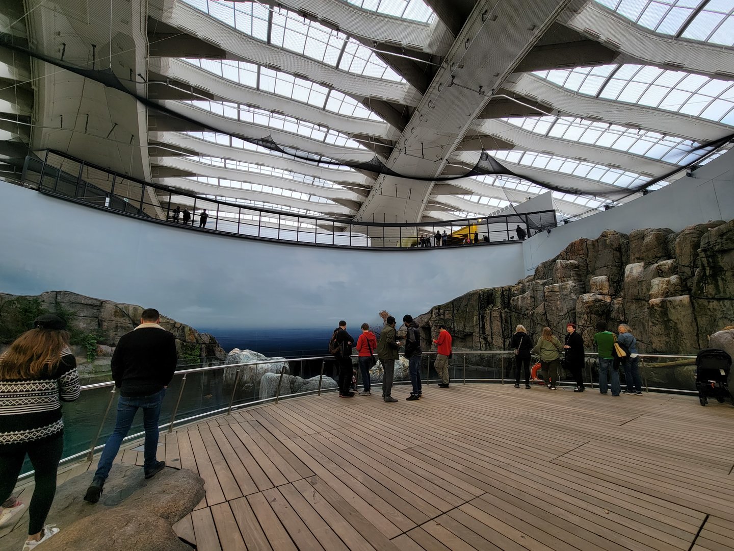 Biodôme Montréal - Gulf of St. Lawrence - Second floor viewing up above