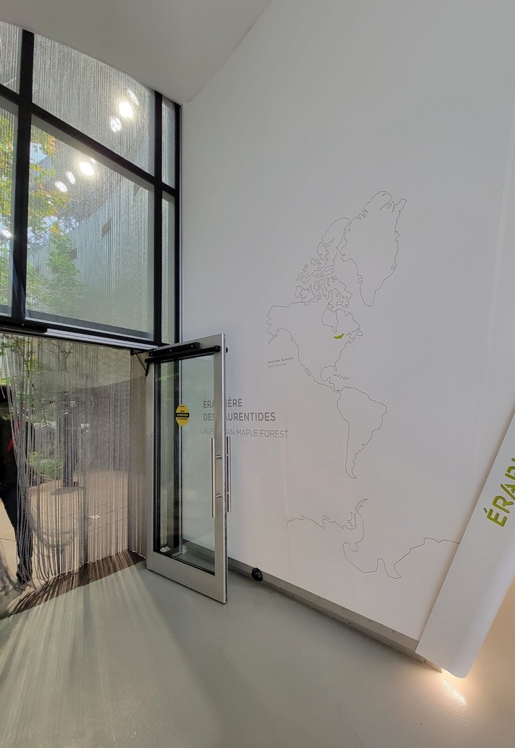 Biodôme Montréal - Laurentian Maple Forest - Entrance