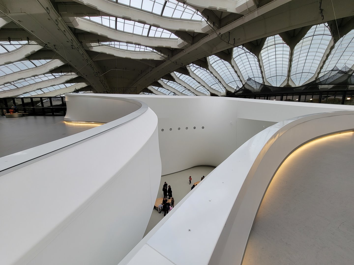 Biodôme Montréal - Second Floor - Central rotunda from above