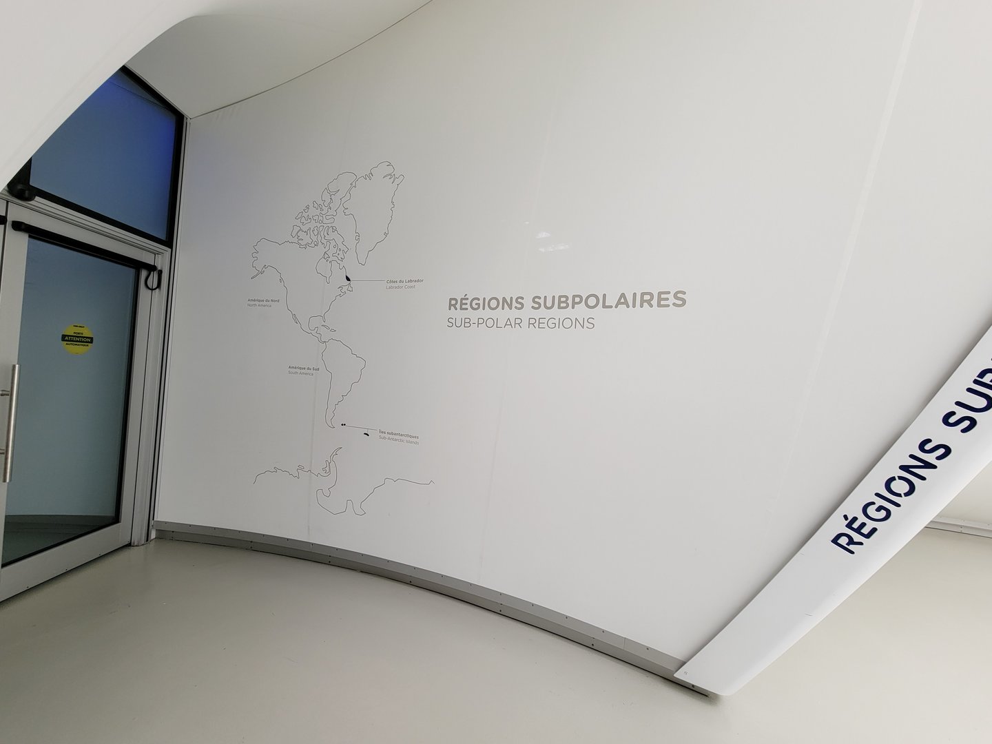 Biodôme Montréal - Sub-Antarctic Islands - Entrance