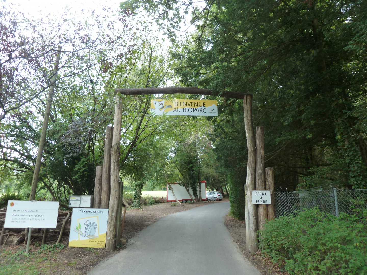 Bioparc Genève - Entrance