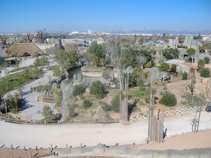 Bioparc Valencia view