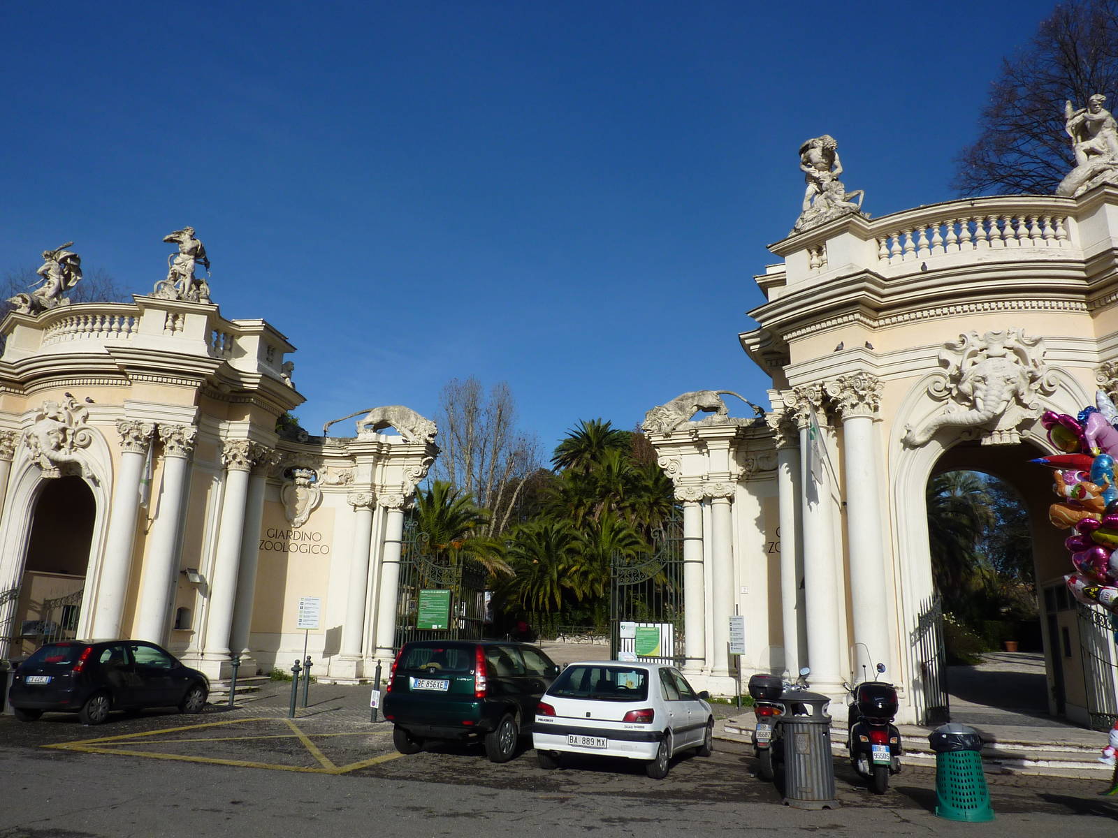 Bioparco Roma - Zoo Entrance