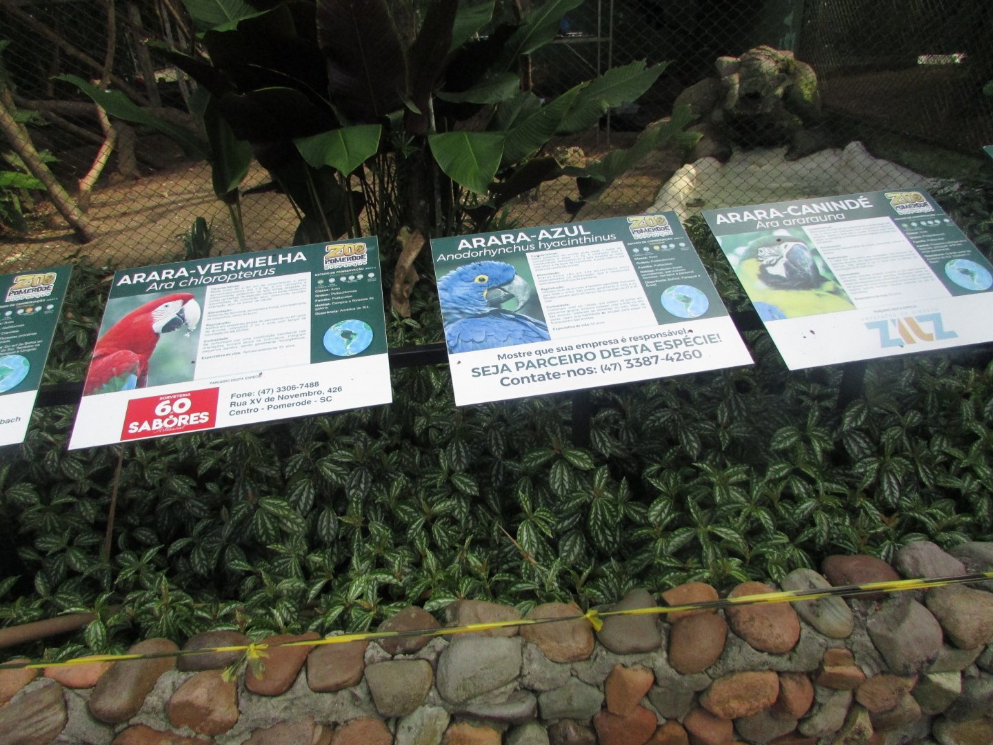 BioParque Zoo Pomerode - Signage
