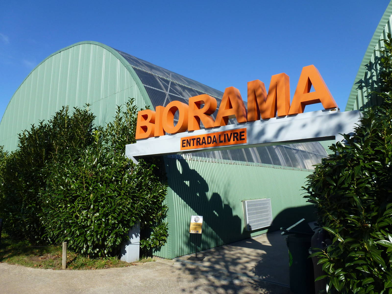 Biorama entrance, November 2013.
