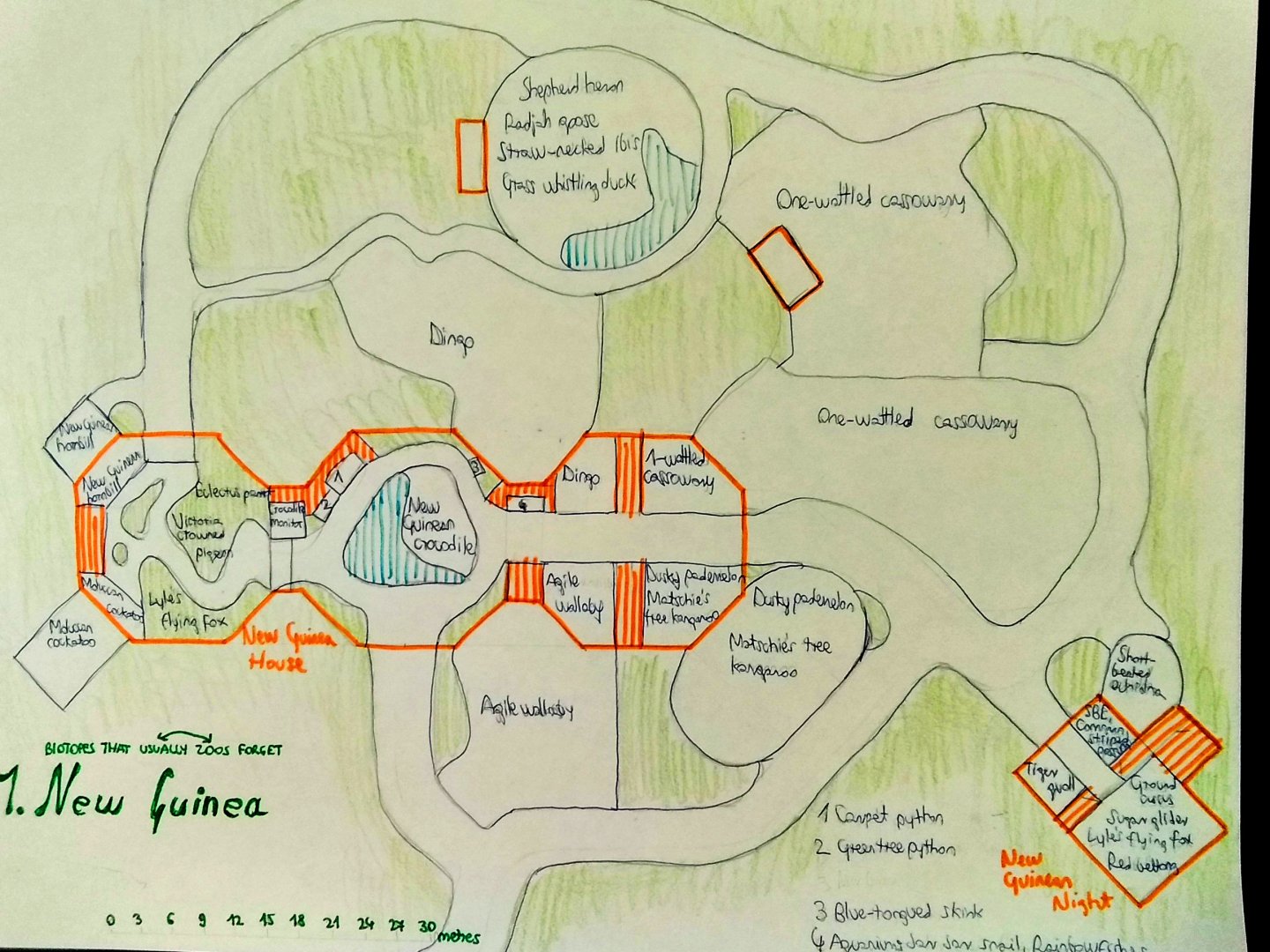 Biotopes That Zoos Usually Forget.   1. New Guinea