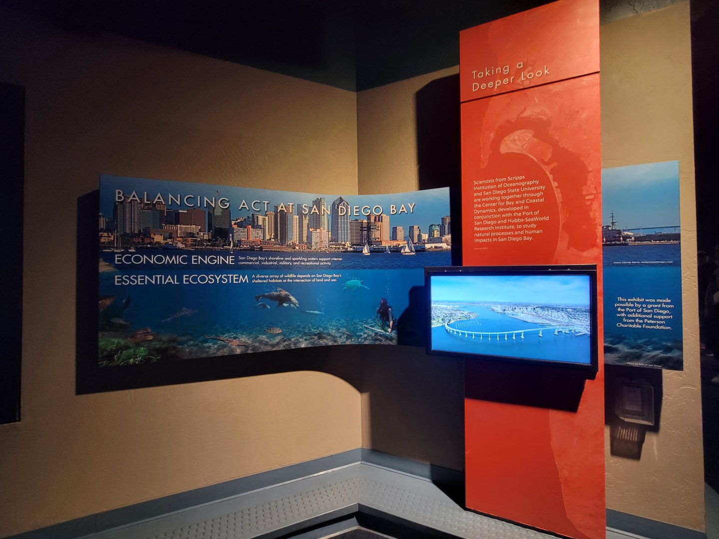 Birch Aquarium - Balancing Act at San Diego Bay