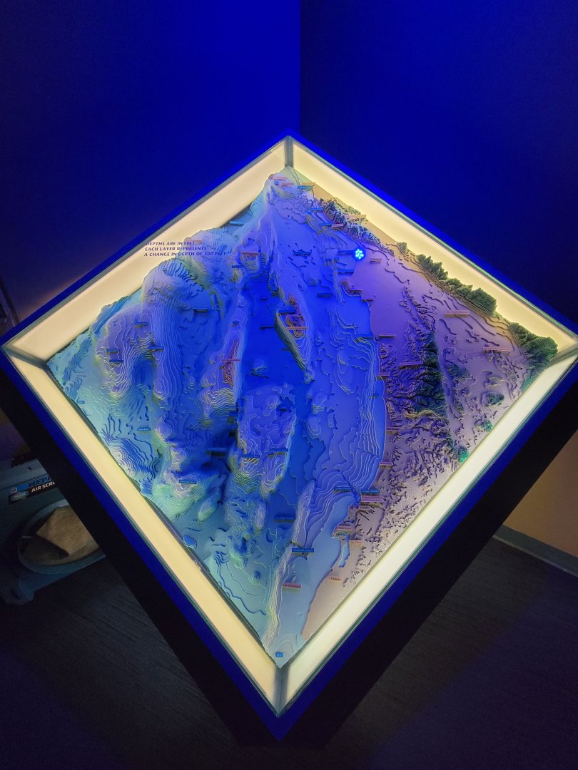 Birch Aquarium - Depth map