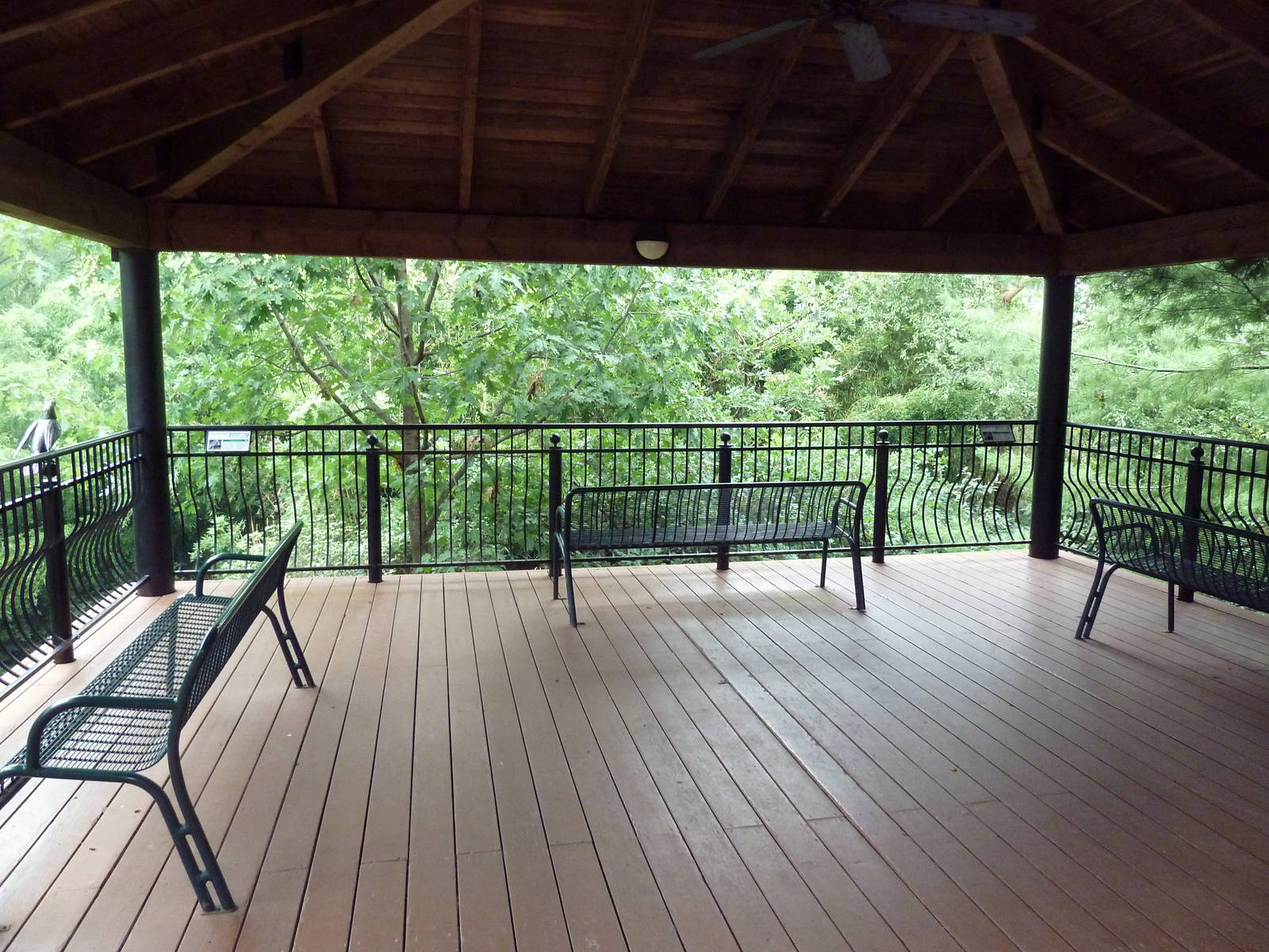 Bird Garden - White-Naped Crane Exhibit Viewing Deck