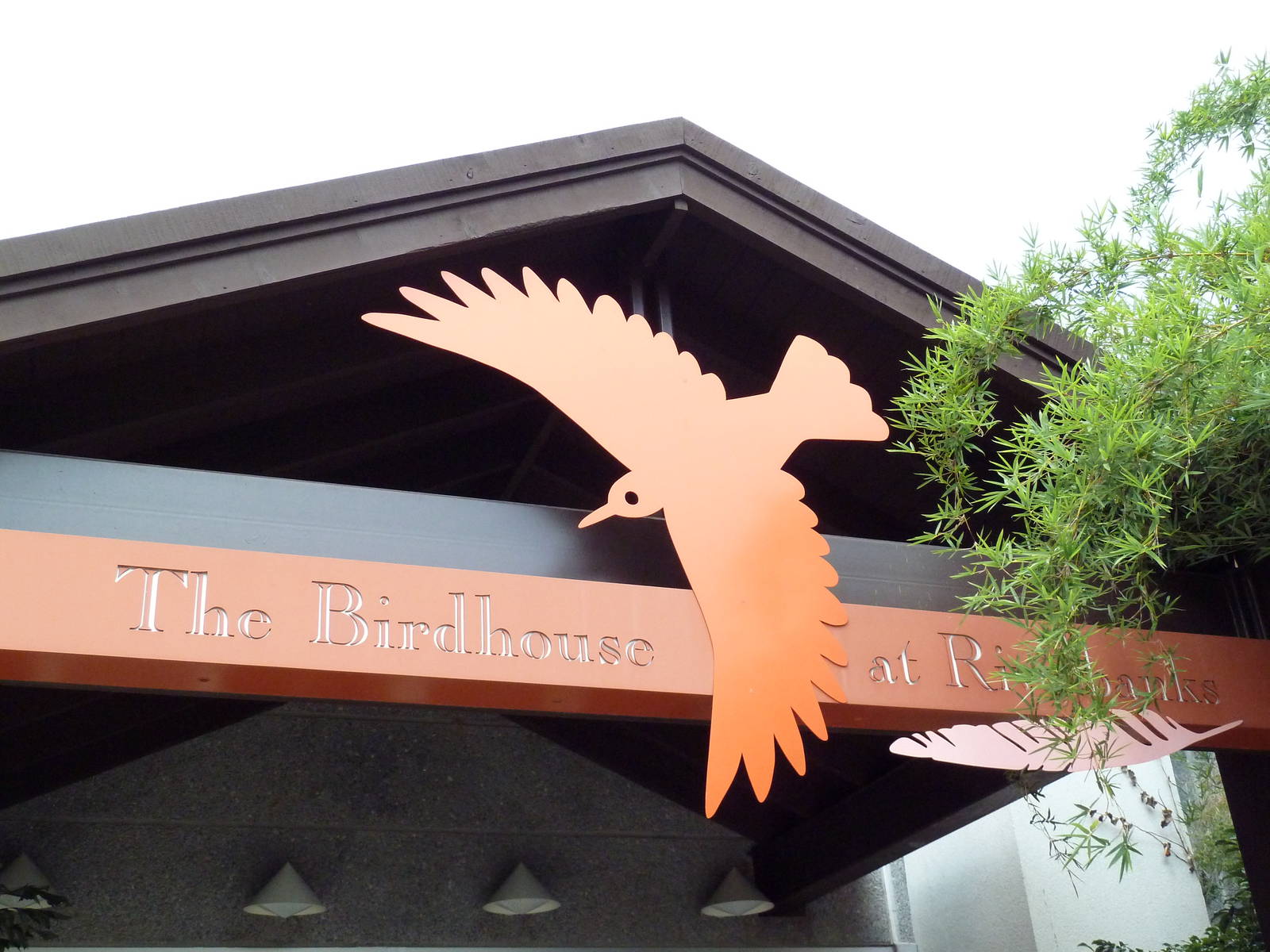 Bird House - Entrance Sign