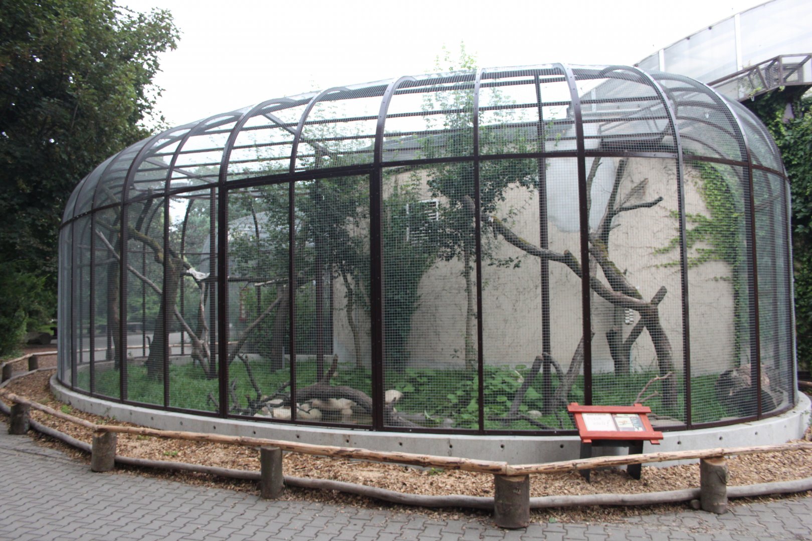 Bird house - Fossa outdoor exhibit