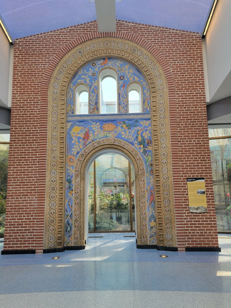 Bird House -  Historic Arch in Lobby