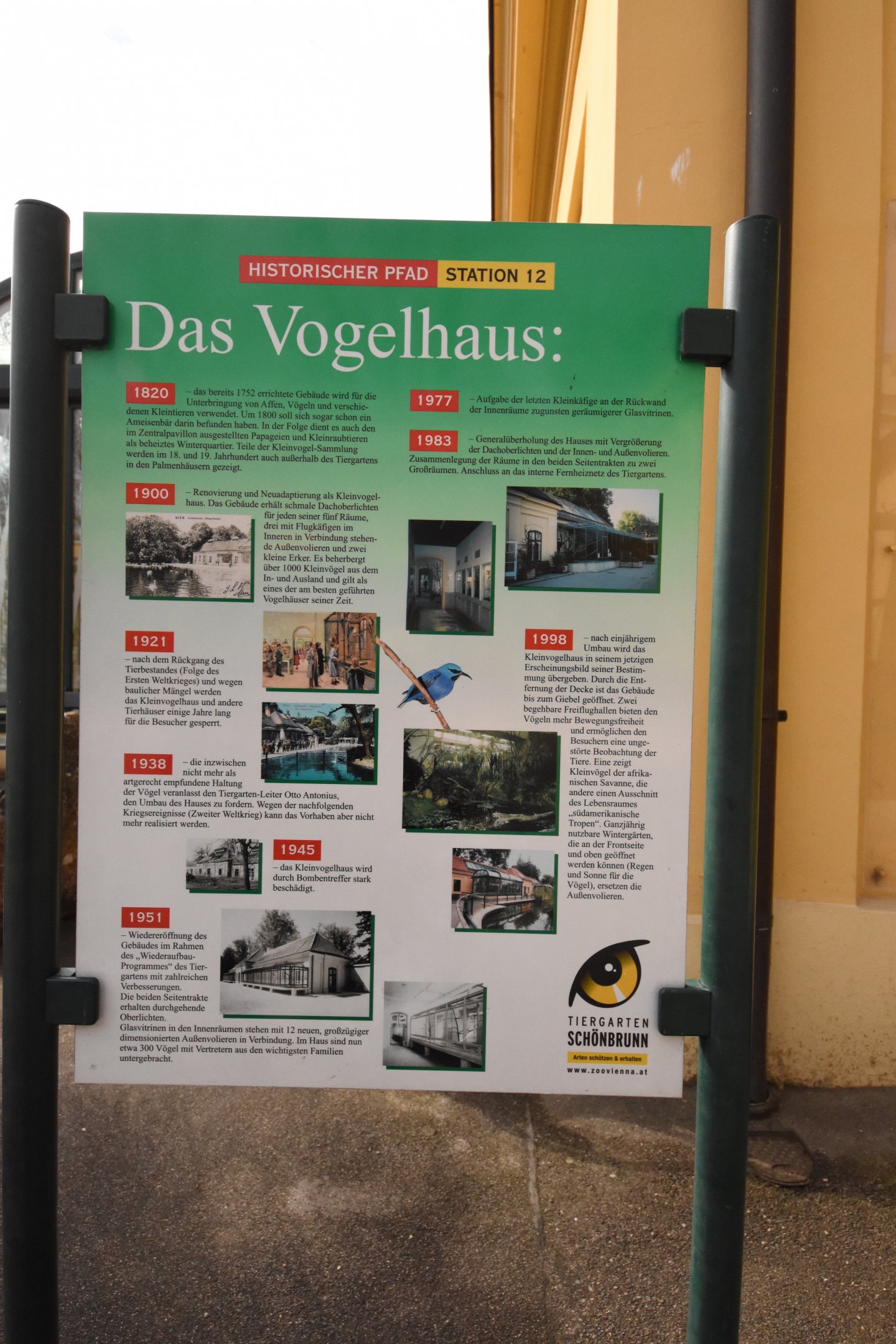 Bird house - history