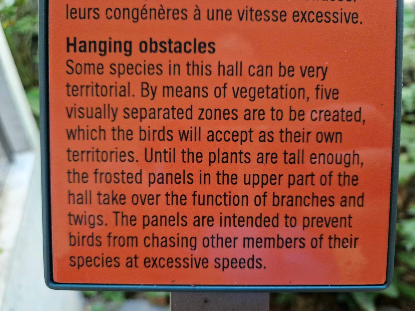 Bird house panels explained