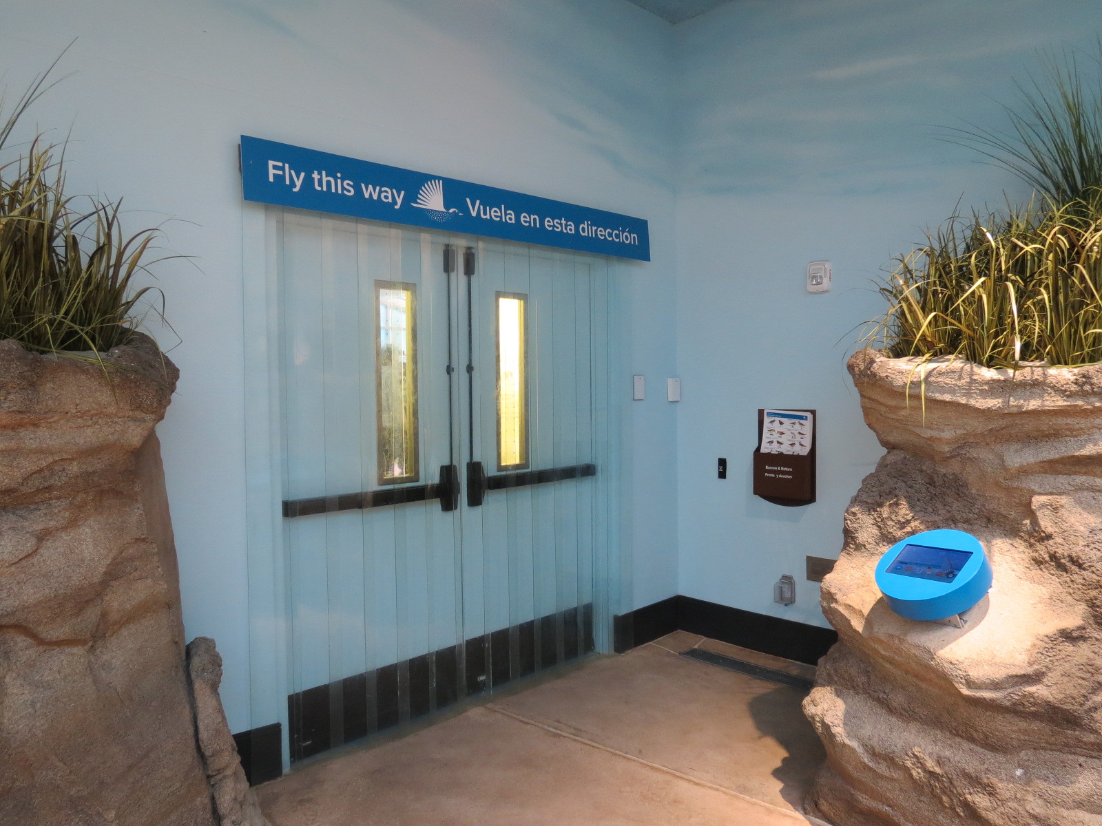 Bird House - Shorebird Aviary - Exit