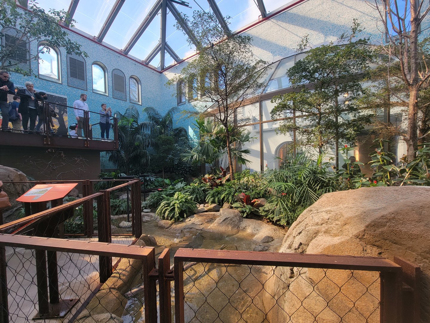 Bird House - View in the Coffee Farm Aviary