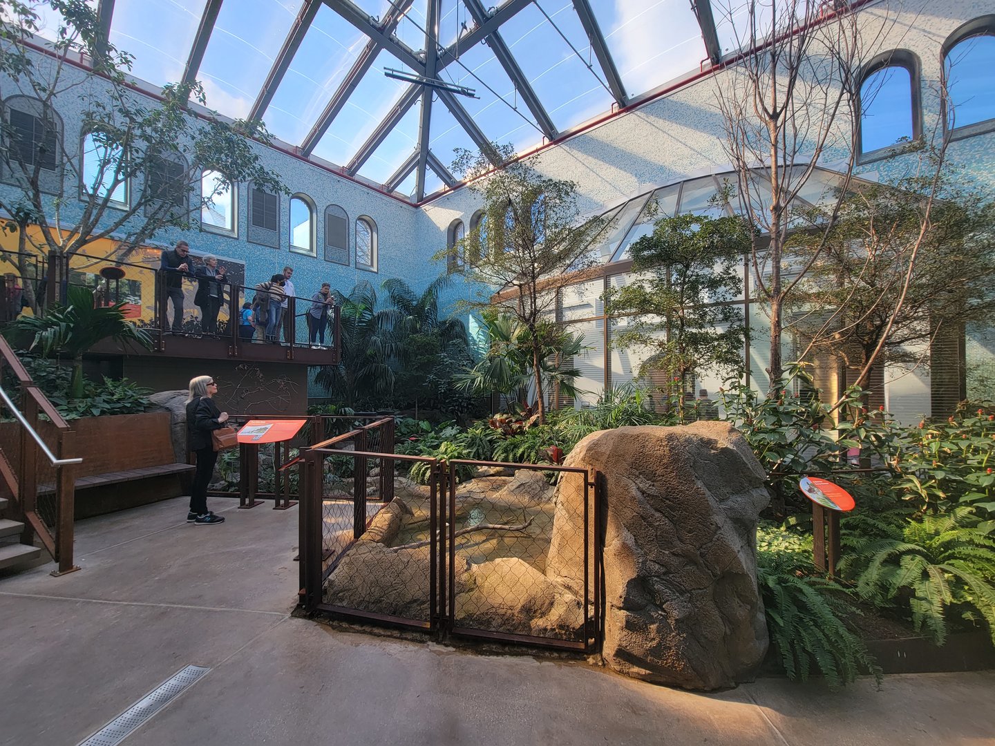 Bird House - View in the Coffee Farm Aviary