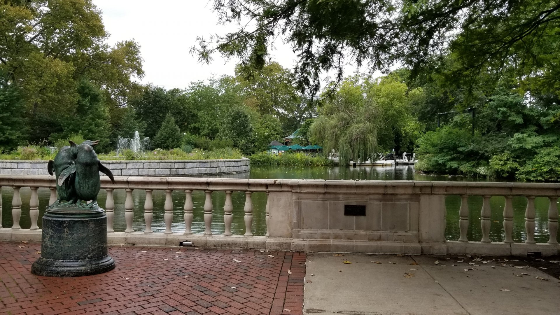 Bird Lake, seen from the Avian Center