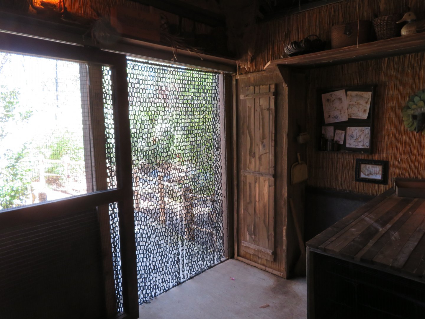 Bird Observation Hut/Aviary Entrance